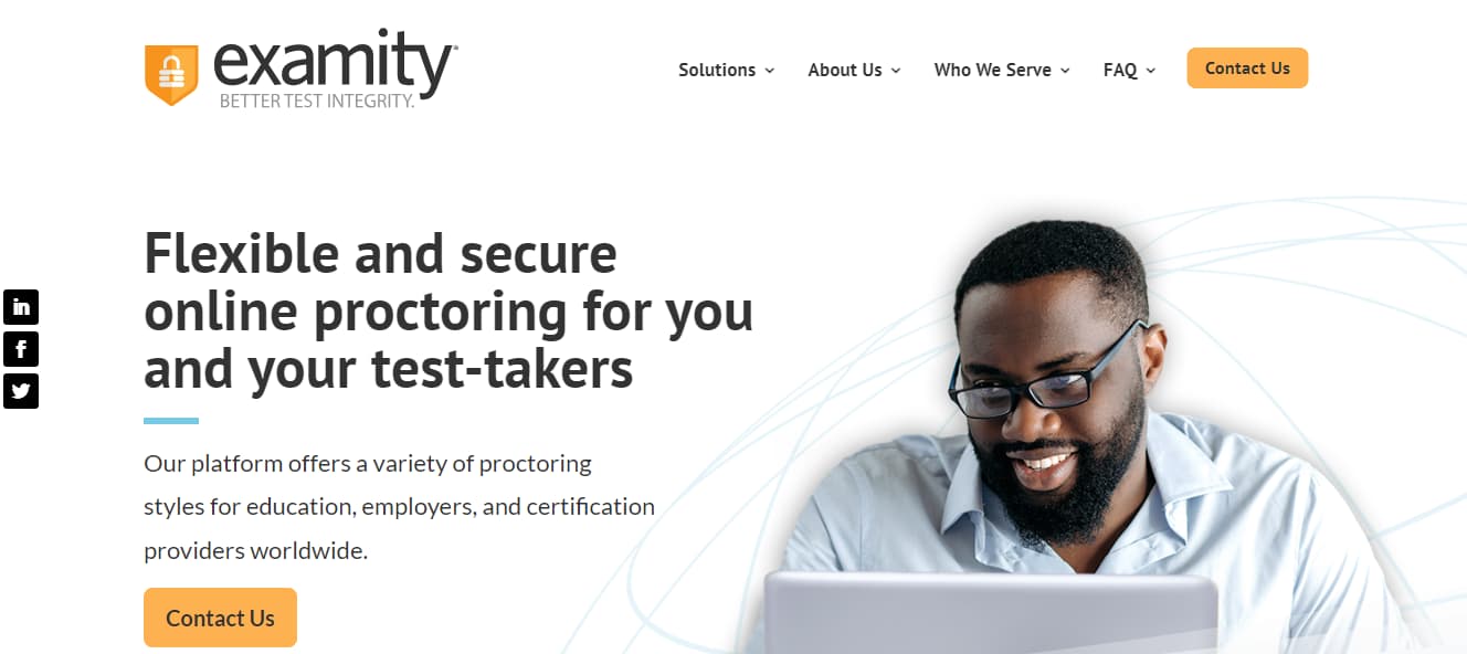 Examity Online Proctoring: Flexible & Secure