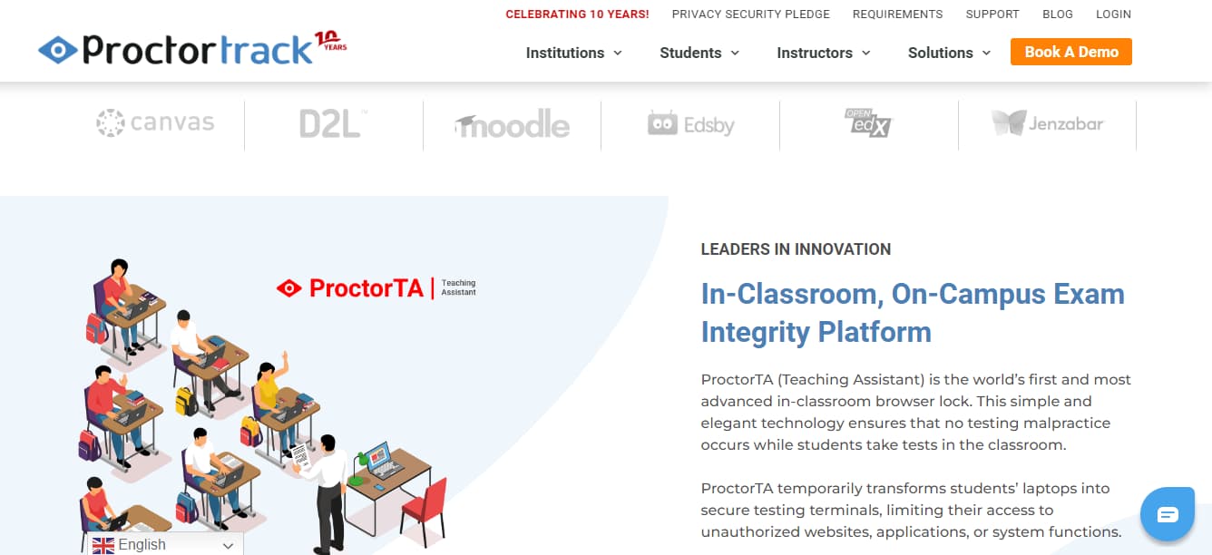 ProctorTrack: Trusted Exam Integrity