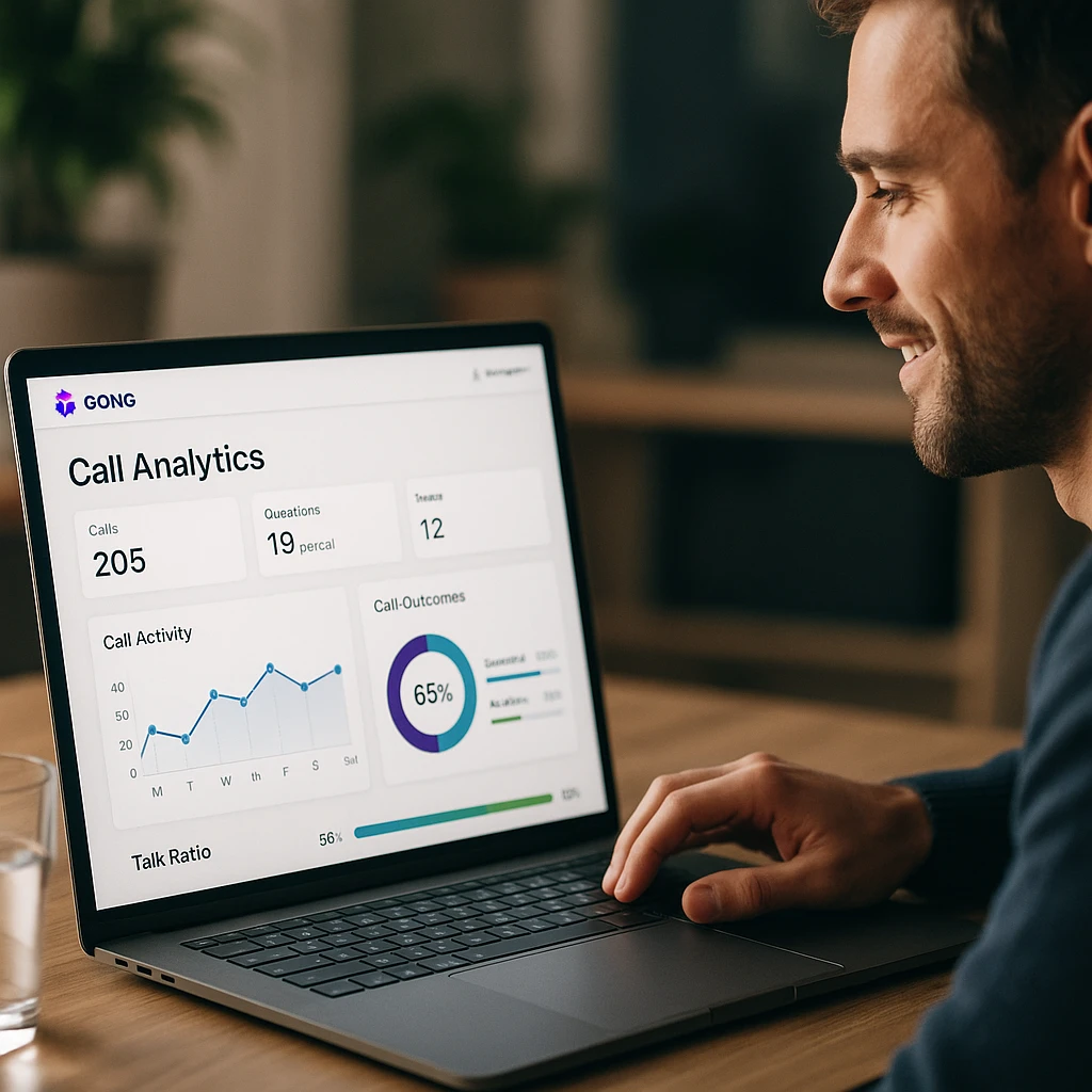 Sales Call Recording Software Interface Comparison