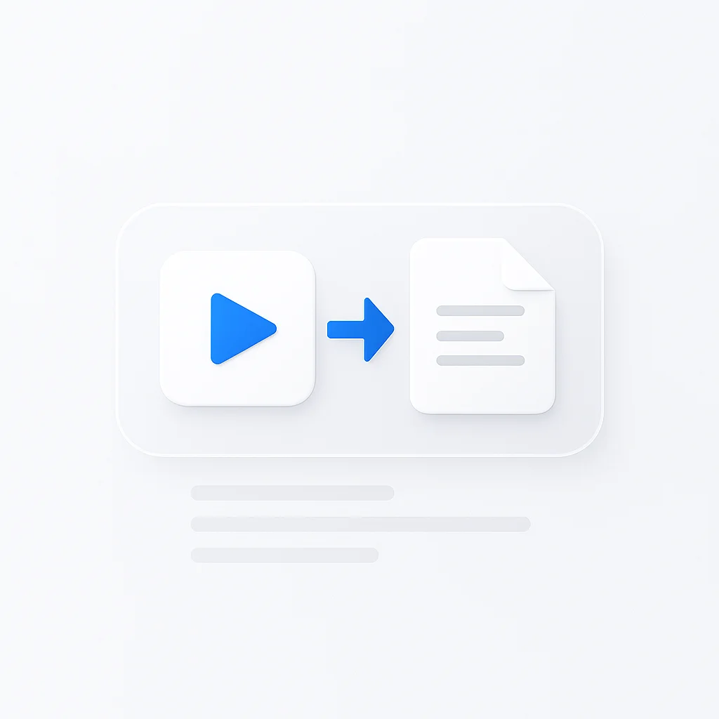 How to Convert Video to Document: Best Methods & Tools (2025)