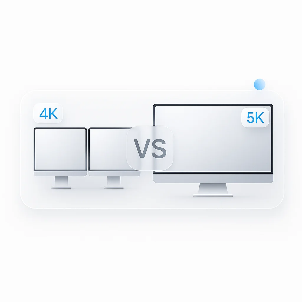 Dual 4K vs Single 5K: The Ultimate Monitor Guide for Productivity (2025)
